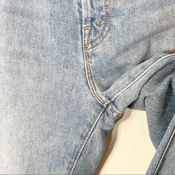 Mother Superior NWT Hiker Hover Undone Hem Jeans On My Knees Size 34 - Picture 10 of 16